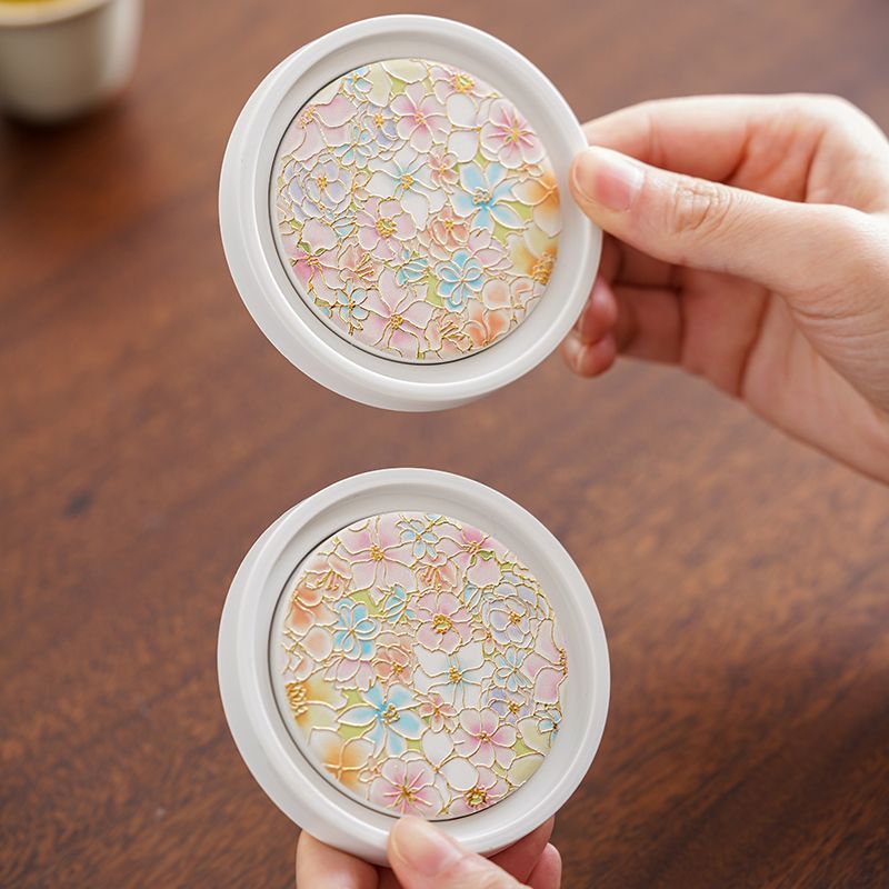 Tapis de tasse à thé en cérami - Ceramic Tile Blank avis et prix